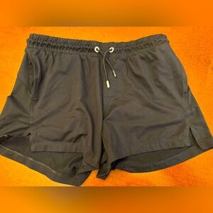 All in Motion Black Active Shorts for Girls.